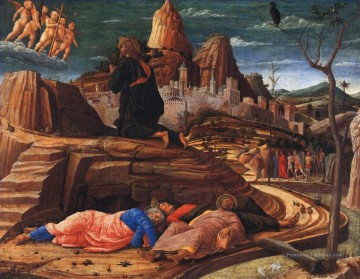 L’agonie dans le jardin Renaissance peintre Andrea Mantegna Peinture à l'huile